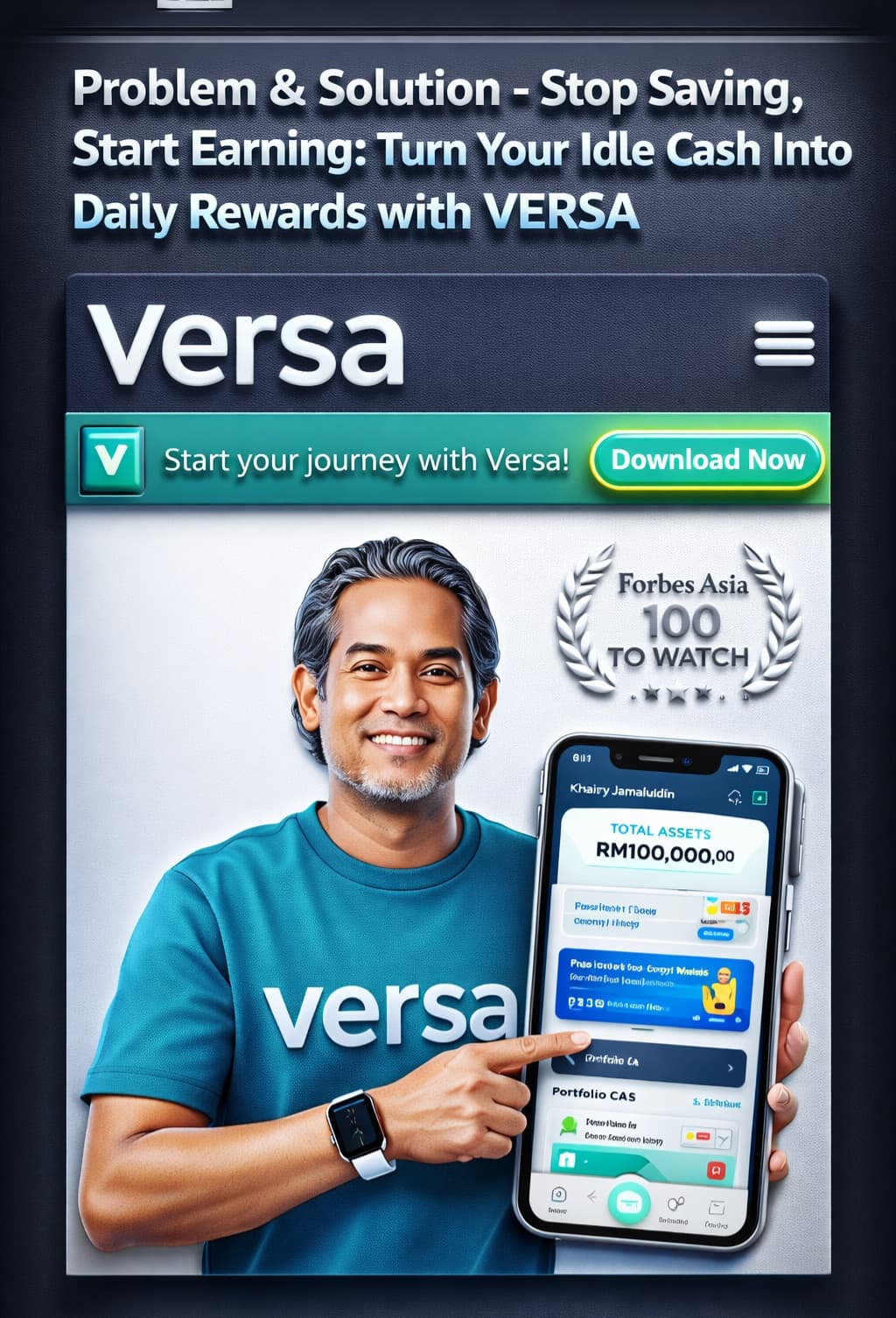 Versa — Simpanan & Pelaburan Digital Malaysia